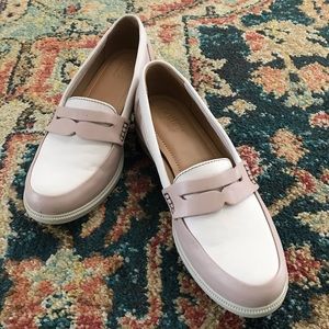 Hotter brand all leather loafers